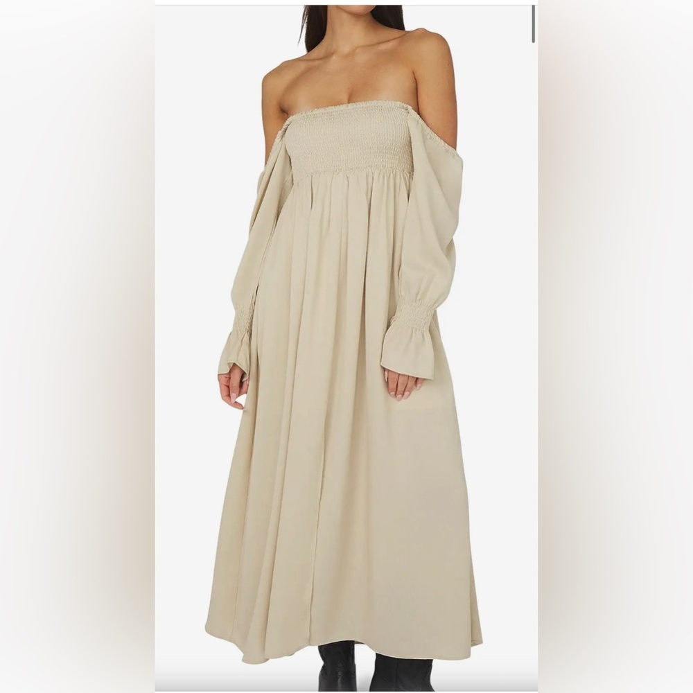 WeWoreWhat crinkle dress NEW